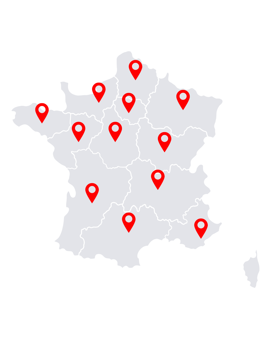 carte france ers